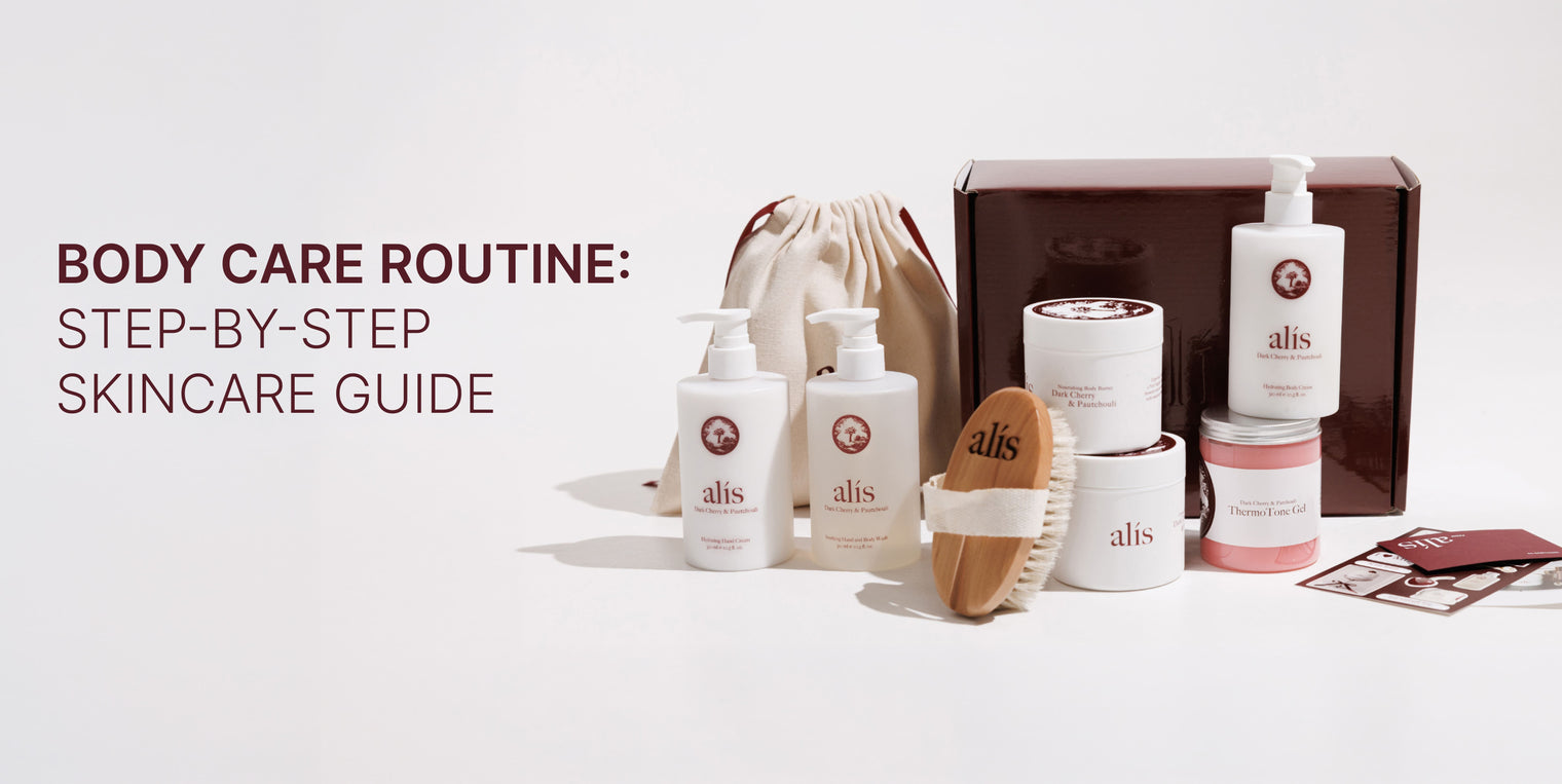 Body care routine: step-by-step skincare guide